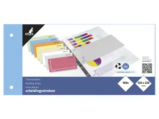 Scheidingsstrook Kangaro 2-gaats 225x120mm 180 grams RC blauw - 3
