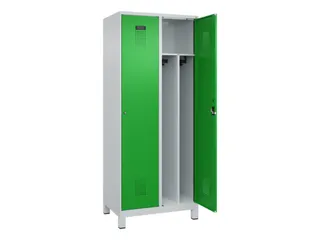 locker voor scheiding van kleding,HxBxD 1950x800x500mm,2vak - 1