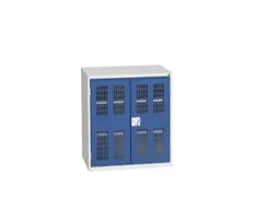 universele kast,HxBxD 900x800x550mm,2xStalen bodem,draaigrendelslot
