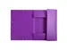 Chemise à élastiques 3 rabats PP OPAK - A4 - Violet