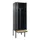 PBM-locker met bank,HxBxD 2120x600x815mm,2vak,vak B 300mm,draaigrendel