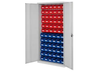 Rasterplan Bakkenkast Staalplaat 1950x1000x410mm Deuren Staalplaat - 1