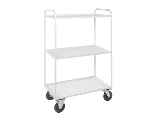 etagewagen,draagverm. 400kg,3etage(s),laadvl. LxB 940x540mm,staaletage