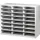 Vakkenset Fellowes A4 24 vaks 737x595x302mm lichtgrijs