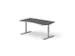 Bureau à hauteur réglable élec.,HxlxP 650-1310x1600x900/800mm