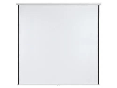 Projectiescherm Afmetingen 240x240 Cm Formaat 1:1 Handbediend