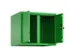 opzetkast,v. locker voor scheiding van kleding,2vak.,vak B 300mm