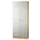 kantoorkast,HxBxD 2004x800x420mm,4xhouten vloer,golfgreep