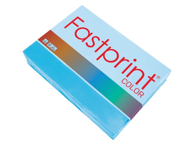 Kopieerpapier Fastprint A4 80 Gram Azuurblauw 500vel | GekleurdPapierShop.nl