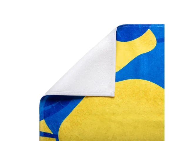 Strandhanddoek 100x180 cm met eigen opdruk