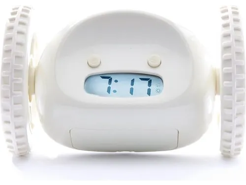 Wekker Clocky wit
