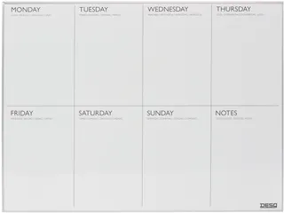 4320 - Desq Weekplanner Magnetisch 45 X 60 Cm - 1