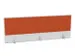 panneau de rehausse,p. table de bureau,Bl-blanc,BN3012-orange