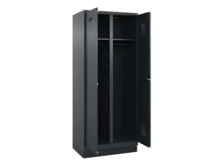 locker voor scheiding van kleding,HxBxD 1950x800x500mm,2vak - 1
