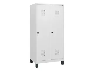 schoollocker,HxBxD 1630x800x500mm,2vak,vak B 400mm,draaigrendel,voeten - 2