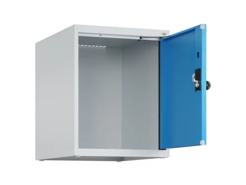 opzetkast,v. locker,1vak.,vak B 400mm,HxBxD 500x400x500mm,draaigrendel