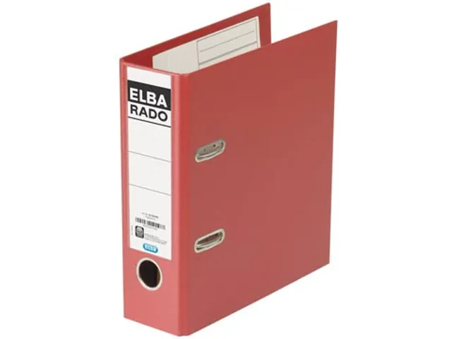 Rado Plast ordner voor A5 staand donkerrood rug 7,5cm