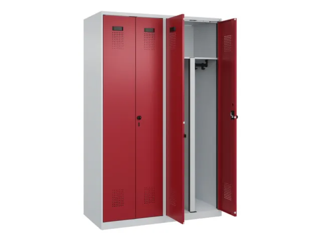 PBM-locker,HxBxD 1850x1200x500mm,4vak,vak B 300mm,draaigrendel