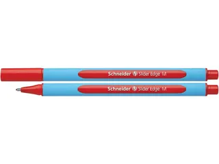 Balpen Slider Edge medium punt, rood - 1