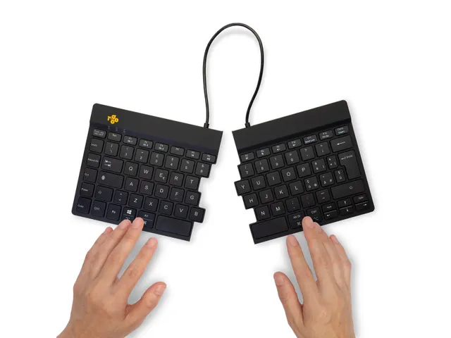 Ergonomisch toetsenbord R-Go Split Break met pauzesoftware, gesplitst