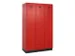 locker voor scheiding van kleding,HxBxD 1950x1200x500mm,3vak
