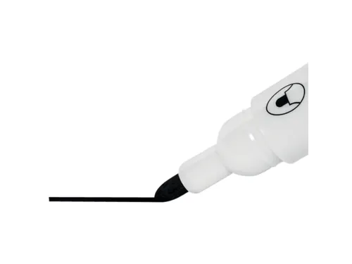 Whiteboardmarker Nobo Glide rond zwart 2mm