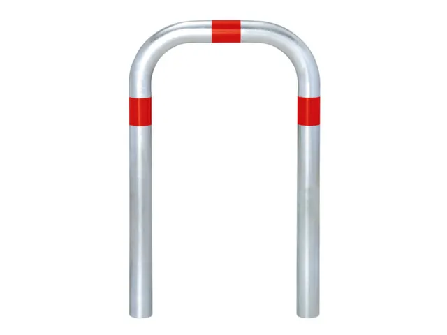 beschermbeugel,v. laadzuilen,boog,HxB 800x500mm,staal vuurverzinkt