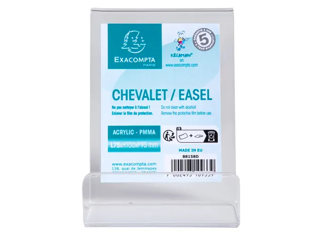 Staander maat M transparant