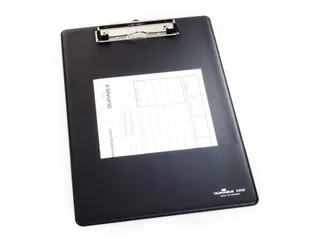 Klembord Durable 2350 A4 met kopklem zwart - 3