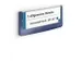 Plaque de porte Click Sign 149x52mm Bleu