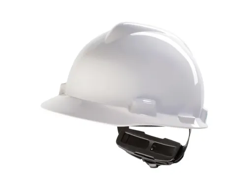 MSA V-Gard GV112 veiligheidshelm, HDPE, niet geventileerd, wit, per st