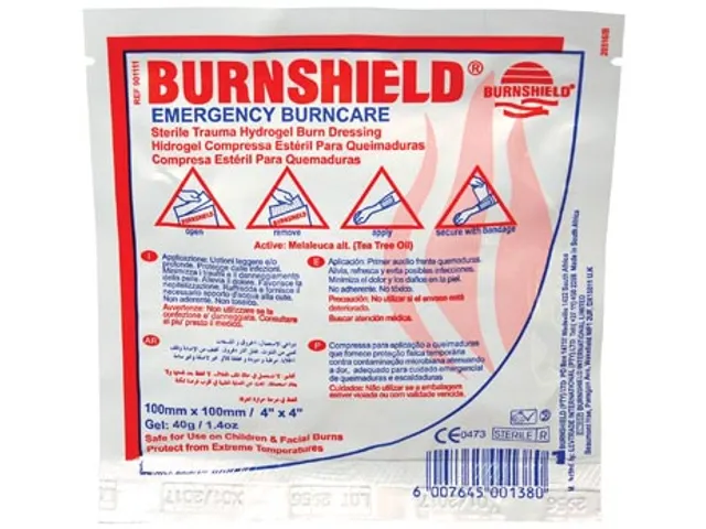 Kompres Voor Brandwonden 10x10cm