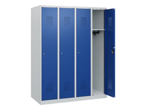 schoollocker,HxBxD 1530x1200x500mm,4vak,vak B 300mm,cil.-slot