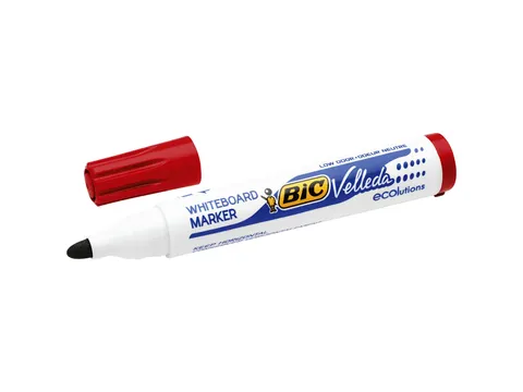 Viltstift Bic Velleda 1701 whiteboard rond large rood