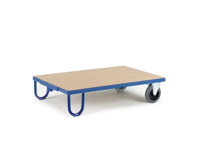 laadbord,draagverm. 500kg,laadvl. LxB 900x500mm,MDFplaat,RAL5010