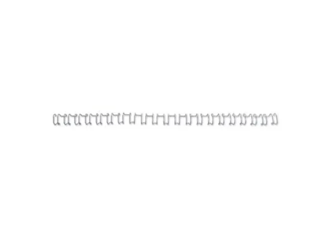 Draadrug Multibind Gbc 12.7mm Us/21-rings A4 Zilver 100stuks