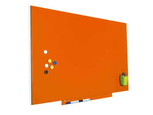 Whiteboard Rocada Skincolour 75x115cm oranje gelakt