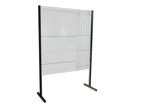 scheidingswand van geperforeerde/sleufplaat,enkel veld,HxB 1500x1500mm