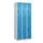 dubbeldekse locker,HxBxD 1850x750x500mm,3x2vak.,vak B 250mm
