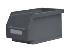 Magazijnbakken Pe Hxbxd 130X140X230/200Mm Grijs