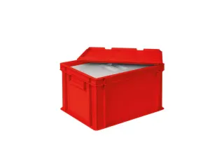 Euronorm-stapelbak,m. isoleerbox,HxLxB 235x400x300mm,22,5/10,4l,PP - 3