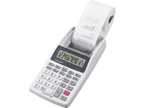 Bureaurekenmachine met telrol EL-1611V