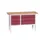 werkbank,HxBxD 830-930x1500x600mm,multiplexblad,uitrusting: 6lades