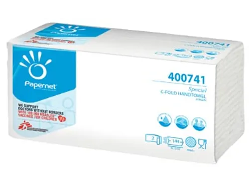 Papieren Handdoeken 400741 Special C-vouw 2-laags wit 144 vel Cellulos