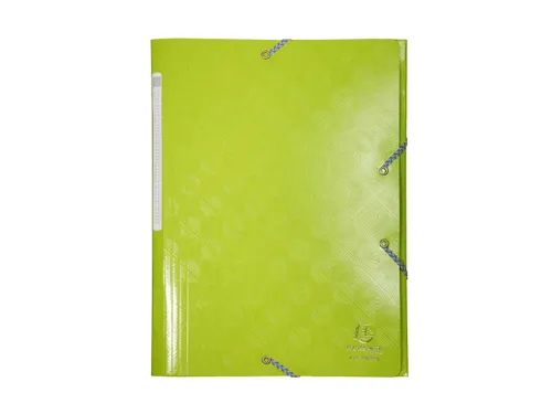 Elastomap A4 3 Kleppen Gelamineerd Glanskarton 600gr Assorti