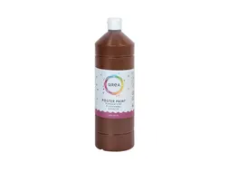 Plakkaatverf Qrea donkerbruin 1000ml