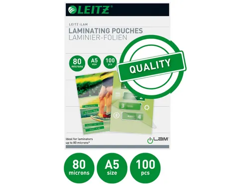Leitz iLAM lamineerhoezen A5 80 micron 100 stuks