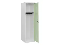 schoollocker,HxBxD 1530x400x500mm,1vak,vak B 400mm,draaigrendel