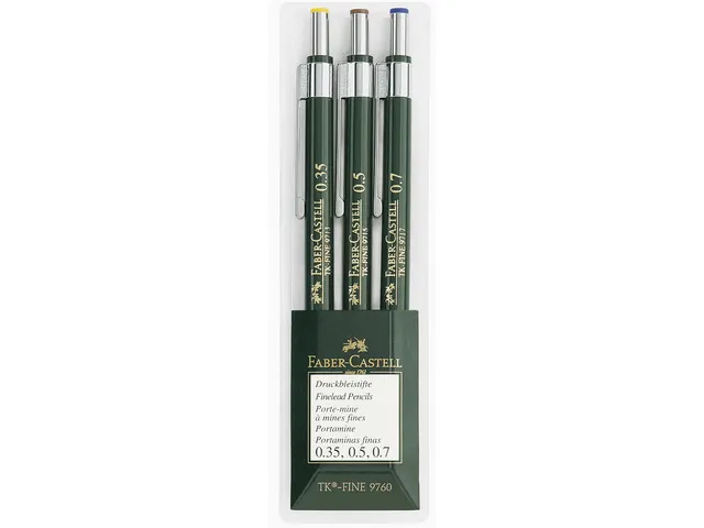 Vulpotlood Faber-Castell TK-Fine 9760 3-delig set