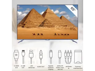 65UA3400X Tornado 65'' (165,1cm) 4K Ultra HD Smart TV Wifi Zwart - 4